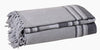 100% Cotton Stripe Sofa Bed Throw Blanket-3 Sizes & 4 Colours + Super Giant Size