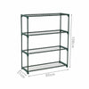 4 Tier Shoes Rack Metal Storage Holder Garden Stand Flower Plant Display Shelf