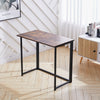 Compact Computer Laptop Desk Foldable Writing Gaming Table Home Study Wood Steel