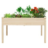 Large 47" Raised Vegetable Planter Box Heavy Duty Wooden Elevated Garden Bed XL