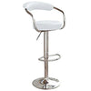 Broadway Bar Stools Faux Leather Modern Breakfast Kitchen Barstool Swivel