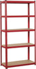 5Tier Red Garage Shelves Shelving Unit Racking Boltless Heavy Duty Storage Shelf