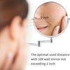 Large Wall Mounted Folding Extending Makeup Shaving Magnifying Bathroom Mirror