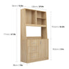 Kitchen Sideboard Storage Cabinet Cupboard Dining Room Pantry Buffet Organiser