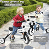 2 IN 1 Kids Tricycle Toddler Bike Trike 3 Wheels Folding Baby Balance BikeWalker