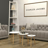 Scandinavian Nest of Tables Coffee Side End Lamp Set of 3 Modern Furniture