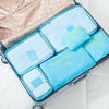 6X Travel Organizer Bag Pouch Portable Storage Waterproof Luggage Suitcase Set