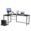 Corner Computer Desk L-shaped PC Table Gaming Office Study Furniture Workstation