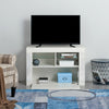 100cm Modern TV Unit Cabinet Stand Sideboard White High Gloss Front & Matt Body