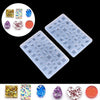 384PCS Resin Casting Molds Silicone DIY Jewelry Pendant Mould Kit Casting Craft