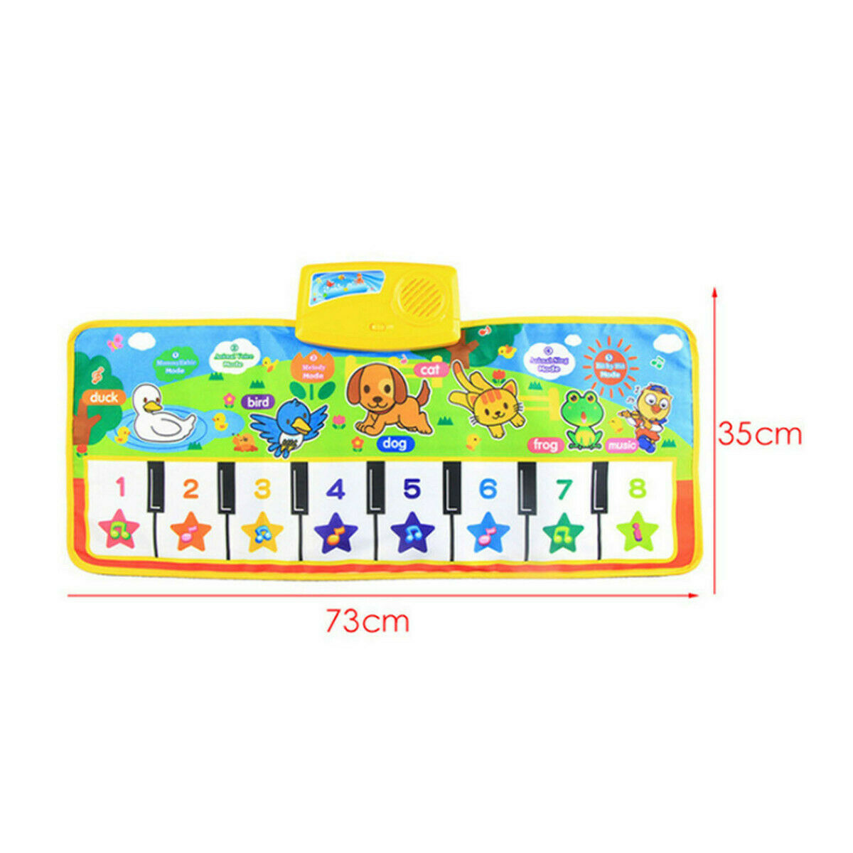 Kids Gift Toy Touch Play Learn Singing Piano Keyboard Music Carpet Mat Blanket