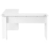 Corner Computer Desk Home Office Study PC Laptop Gaming Desk Workstation White