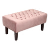 Linden/Velvet Bedroom Chaise Longue Window Seat Bed End Sofa Bench Ottoman Chair