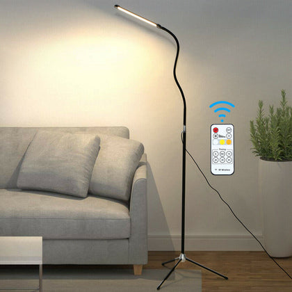 Flexible Dimmable LED Floor Standing Lamp Craft Reading Table Light Adjustable