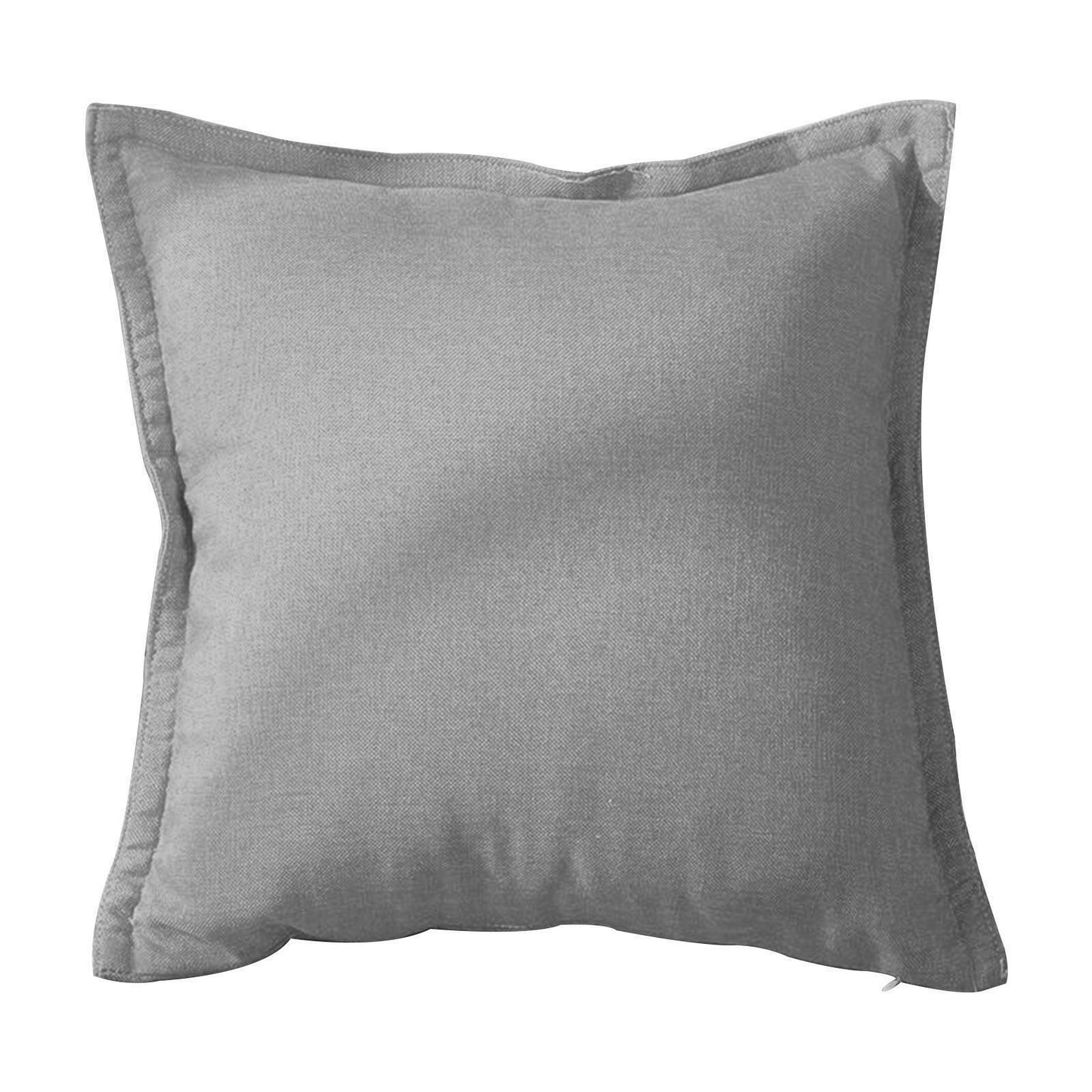 60*60CM Cushion Covers Colorful Plain Dyed Cushion Cover Polyester Cushion Cover