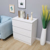 Modern Chest of Drawers Bedside Table Cabinet Nightstand 2/3/4 Drawers Bedroom