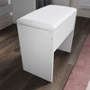 LED Dressing Mirror Makeup Table White Bedroom Vanity Unit Set with Stool Drawer