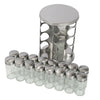 16-Jar Revolving Countertop Spice Rack Organizer Herb Spice Seasoning Tower Rack