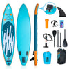 10'6' Stand Up Paddle Board Inflatable SUP Surfboard Non-Slip w/Complete Kit Bag