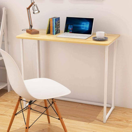 Small Foldable Computer Desk Folding Laptop Study Writting PC Table Home Office