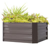 Steel Raised Plant Bed Garden Flower Planter Vegetable Box Planting Grow Bag NEW