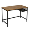 Industrial Computer Desk Laptop PC Table w/Storage Shelf Metal Frame Home Office