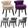 Ice Velvet Dressing Table Chair Vanity Makeup Stool Pouffe Footstool Piano Seat