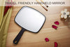 Hand Held Mirror Professional Salon Style Handheld Vanity Mirror Makeup Tool New