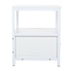 Industrial Bedside Table Cabinet Wooden Nightstand Storage Unit Drawer Bedroom