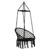 Hanging Hammock Swing Chair Rope Knitted Outdoor Indoor Macrame Hammock Seat