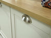 Cream Oak Shoe Storage Cabinet 2 Door Cupboard Two Tone Hallway Unit Lancaster