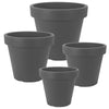 Plastic Flower Plant Garden Indoor Outdoor Herb Planter Pots Sizes and Colours