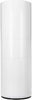 WHITE MODERN STORAGE CABINET ROUND KITCHEN BATHROOM HALLWAY CORNER DRAWER UNIT