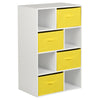 White Cube Kids Bedroom Unit & Storage Box Shelves Childrens Furniture