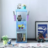 Novelty Rotating Bookshelf 3 Cube Bookcase Kids Display Storage Unit Organizer