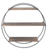 Floating Shelves Metal Wall Shelf Decoration Office Storage Hanging Display Rack