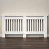 White Radiator Cover Grill Shelf Cabinet MDF Wood Modern Traditional Furniture
