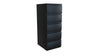 MODERN TALL - White, Black, or Sonoma oak - Tall Chest Of 5 Drawers -