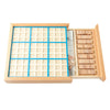 Wooden Sudoku Puzzle Board Wood Sudoku Game Kid Early Education Puzzle Toys I2M7