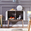 2 Doors Storage Cabinet Sideboard Table Cupboard Living Room Kitchen 80*40*80cm