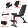 Adjustable 7 Incline Workout Weight Bench Dumbbell Bench W/Drawstring Exercise