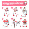 Adjustable Folding Baby Highchair High Feeding Seat Toddler Travel Table Chairs