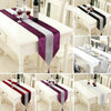 Diamante Table Runner Velvet Chenille Satin Tasseled Edges Small Or Large UK
