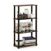 Furinno 18028 Turn-S-Tube 4-Tier Multipurpose Shelf Display Rack Square Tube