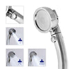 3 In 1 High Pressure Showerhead Handheld Shower Head with ON/Off Pause Chrome