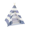 Cotton Canvas Kids Teepee Tent Childrens Wigwam Indoor Outdoor Play House Large