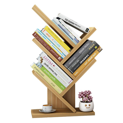 3-5 Layers Tabletop Bookcase Desktop Book Shelf Display Stand Holder Books DVD