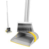 Strong Long Handled Dustpan and Brush Soft Bristles Broom Lobby Dust Pan Set