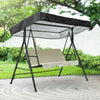 Outdoor Garden Replacement Canopy for Swing Seat 2/3 Seater Hammock Top Cover UK
