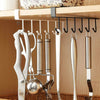 2 x Metal Kitchen Under Shelf Cabinet Cupboard Mug Cup Utensils Holder Hook Rack